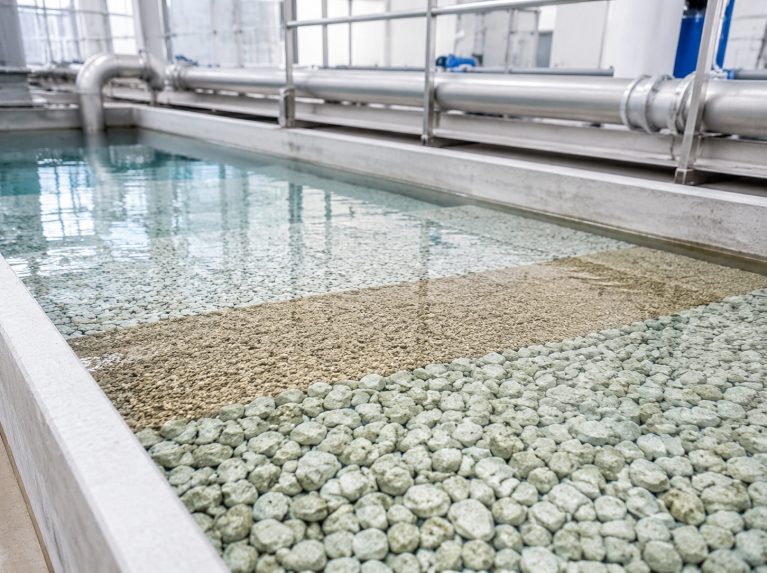 湖南湘潭高新技术产业园区水处理除氨氮沸石滤料